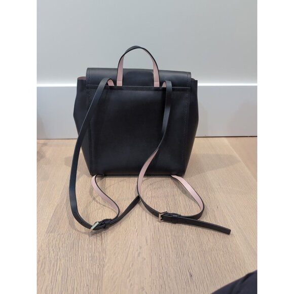 Kate Spade Somerville Road Megyn Backpack - Black Pink - Picture 5 of 10